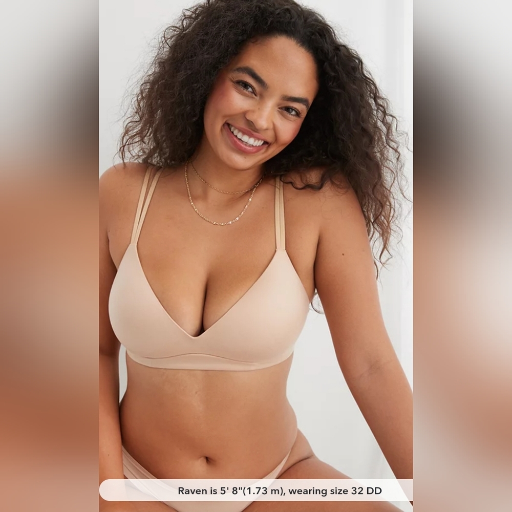 Sunnie Wireless Push Up Bra by Aerie